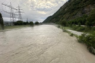 Les débits des cours d'eau restent toutefois encore importants